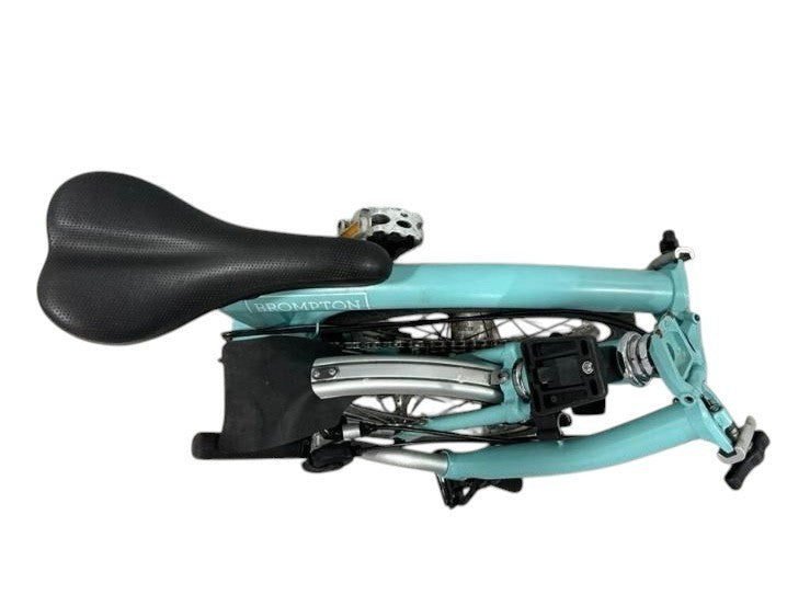 Brompton C Line M6L (6 Speed) folding bicycle - Turkish Green