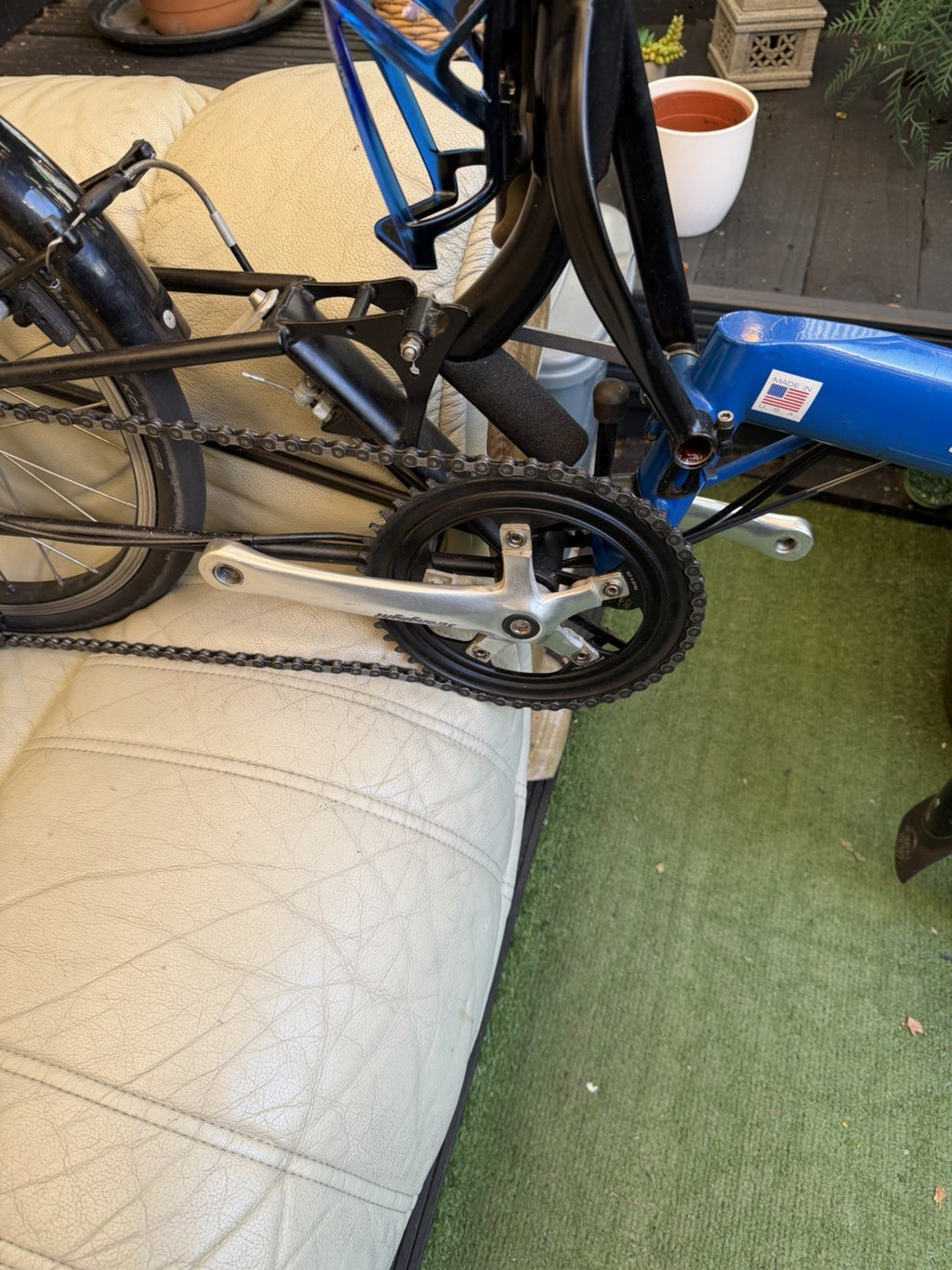 Mike Friday Folding Bike, 16 Inch Wheels