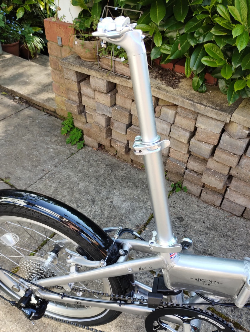 Bickerton Argent 1909 Folding Bike Aluminium