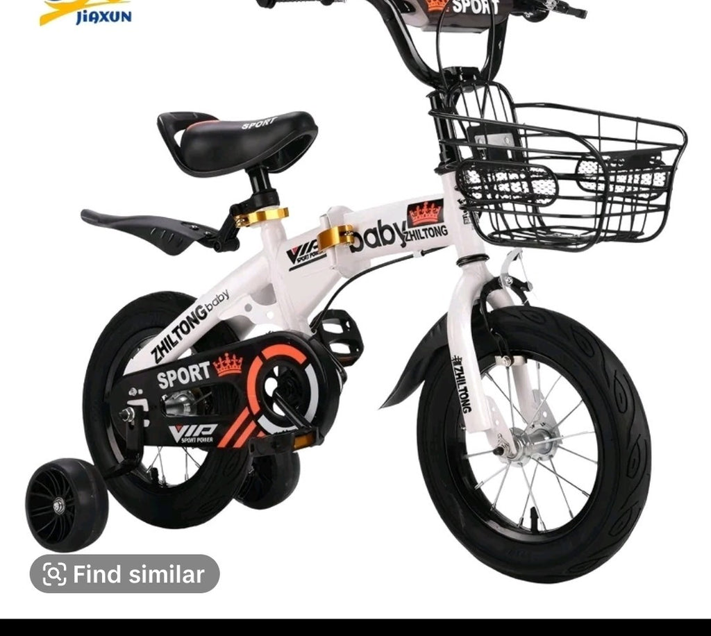 12inch Kids Bike Bicycle Children Boys Girls Foldable Cycle Removable Stabiliser