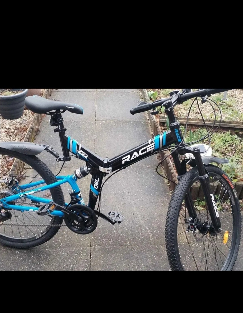 Mountain Bike Full Suspension 26-inch folding Frame,  21 (see description)