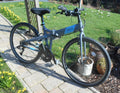 Two Tern Joe folding bikes with stow bags