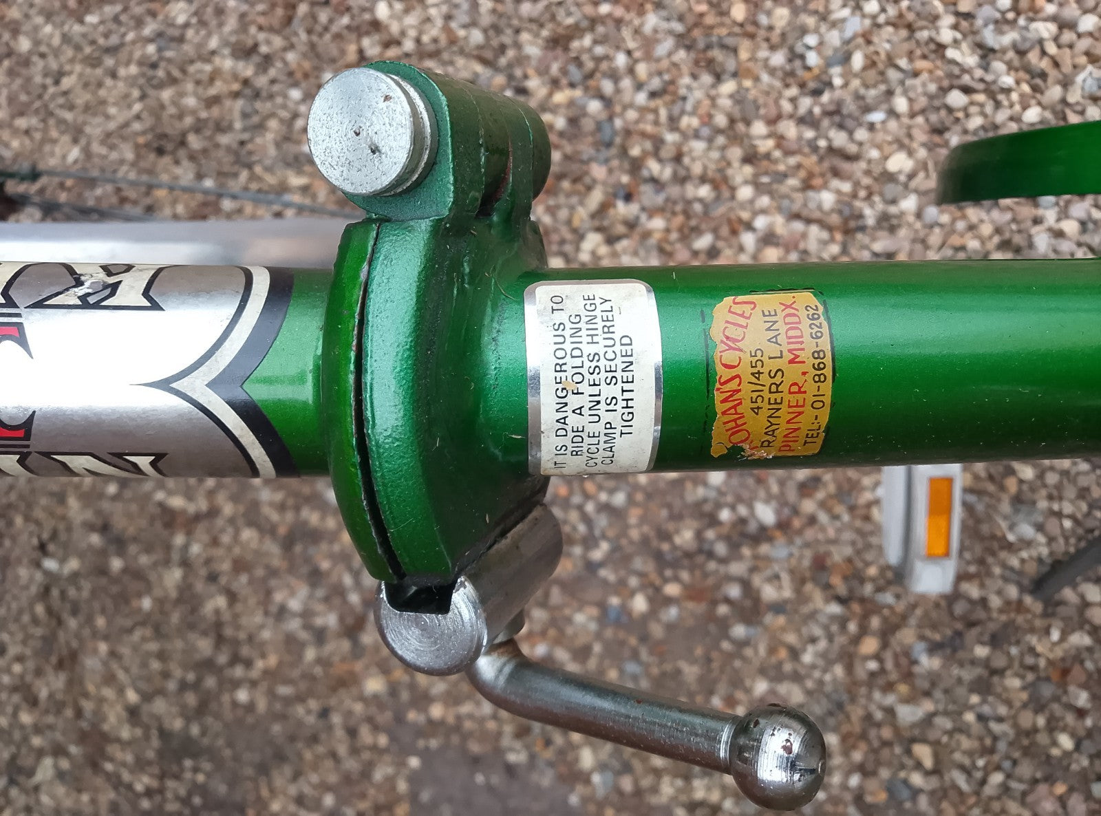 Dawes Kingpin Folding Bikes Pair Of Matching Retro 70's  Very Good Condition