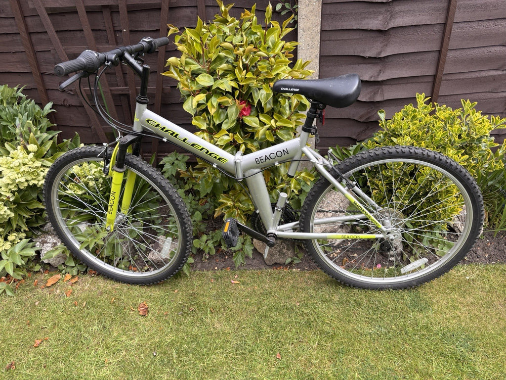Folding Bike - Challenge Beacon 26" Mountain Bike 18-Speed, Front Suspension,