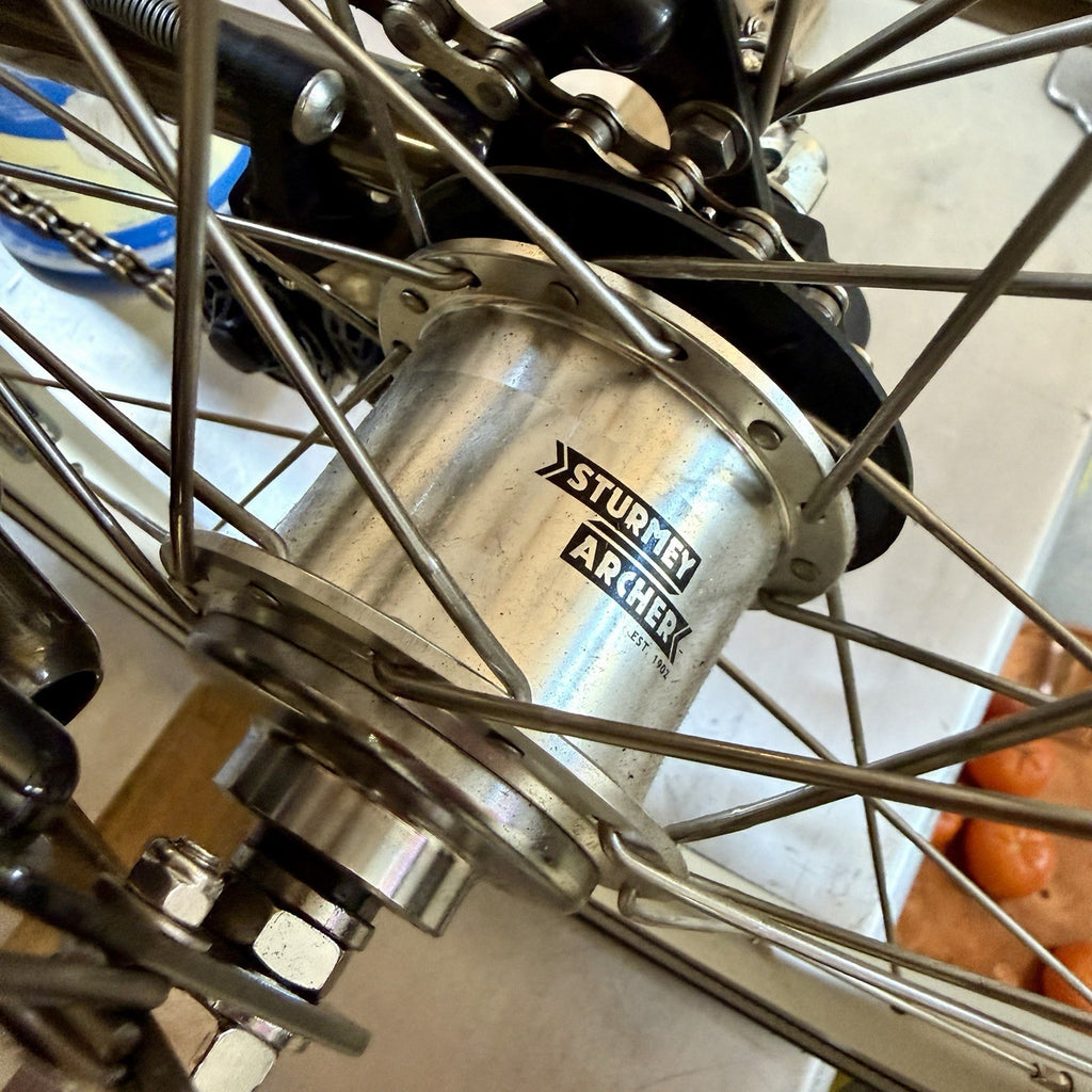 L@@K… Brompton C-Line 6 Speed Low Handlebar Rare Clear Lacquer Finish - New :)