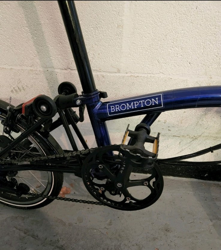 2023 Brompton Electric C Line Explore 6 Speed + Brompton large bag, VGC