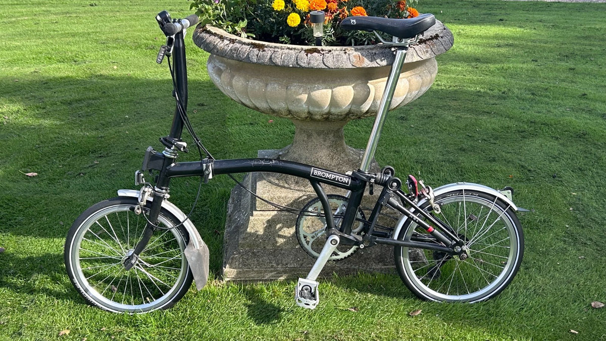 2016 Brompton S2L 2-Speed Folding Bike – Black – Good Condition – Fully Working