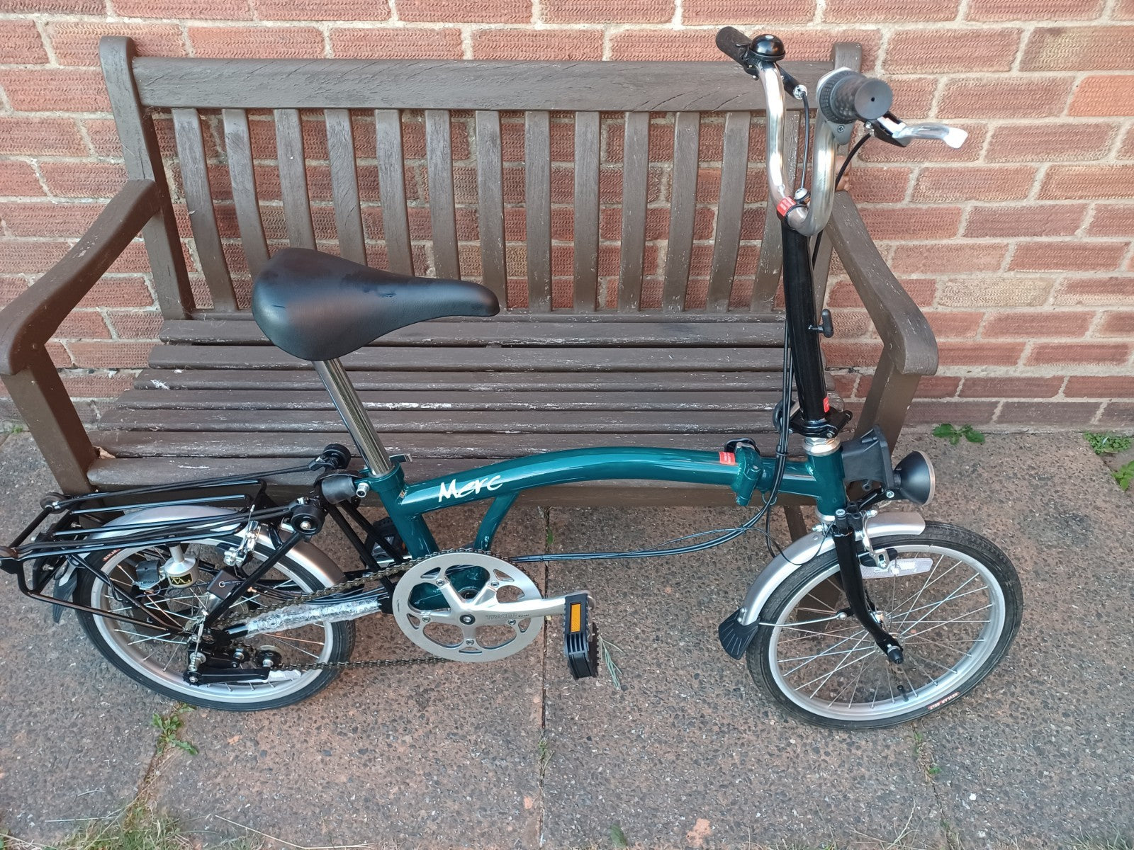 MERC 3 SPEED FOLDING LIGHTWEIGHT BIKE /  BICYCLE NEW UK SELLER FREE POSTAGE