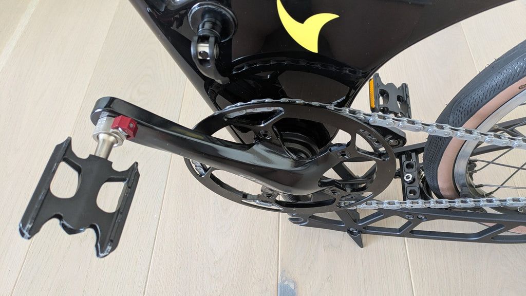 Hummingbird (now Prodrive) Carbon Fibre Folding bike with Zehus hub