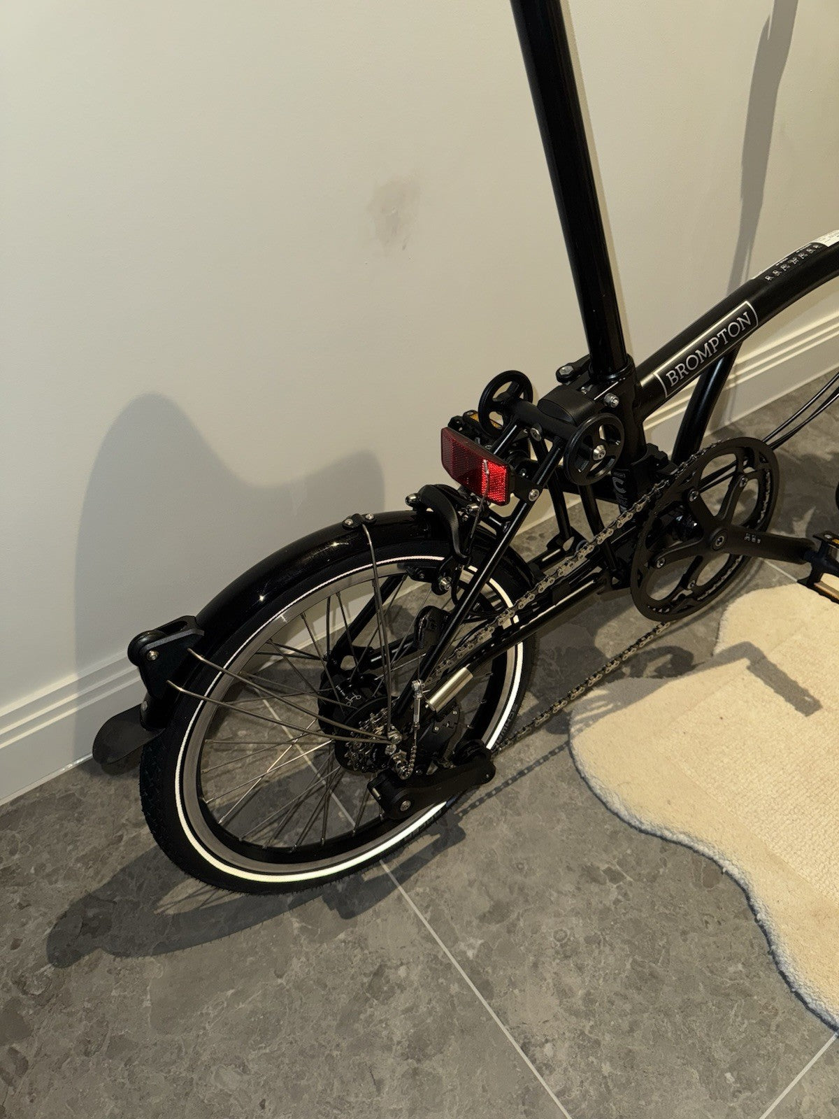 Brompton C Line 12 Speed Mid Bar Matt Black 2026 New Never Used In Box