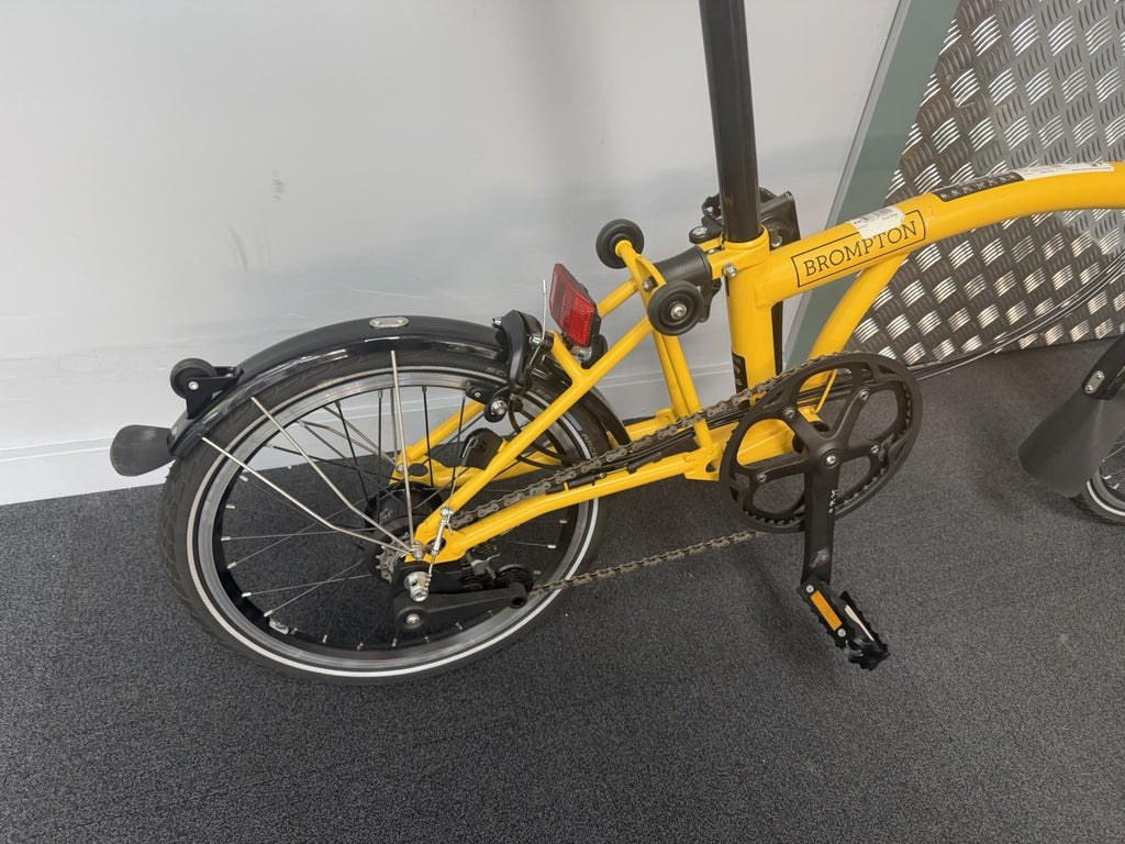 Brompton C Line 6 Speed Folding Bike Bumblebee Yellow Brand New Condition