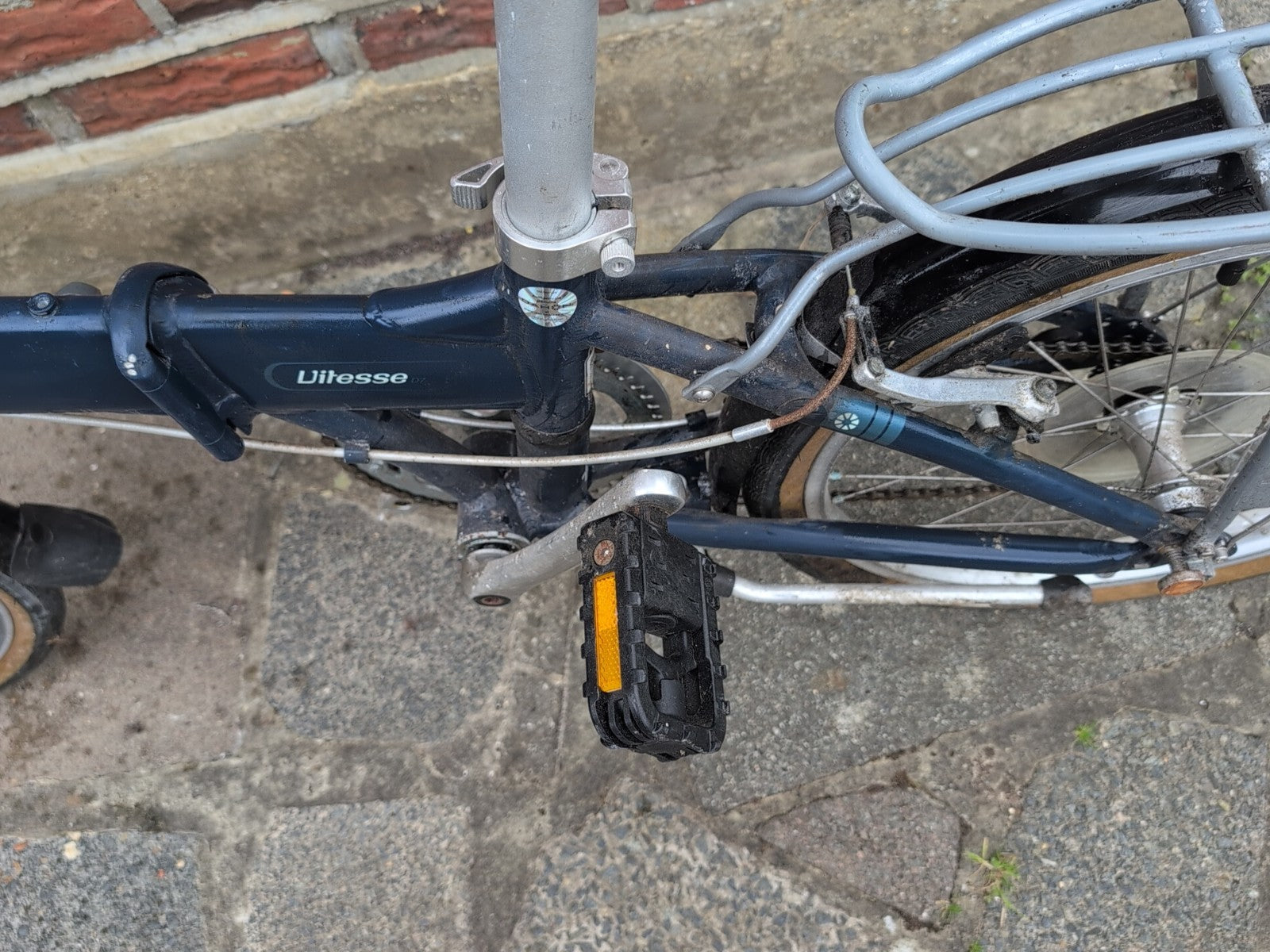 Dahon Vitesse Folding Bike Blue, Seven Gears