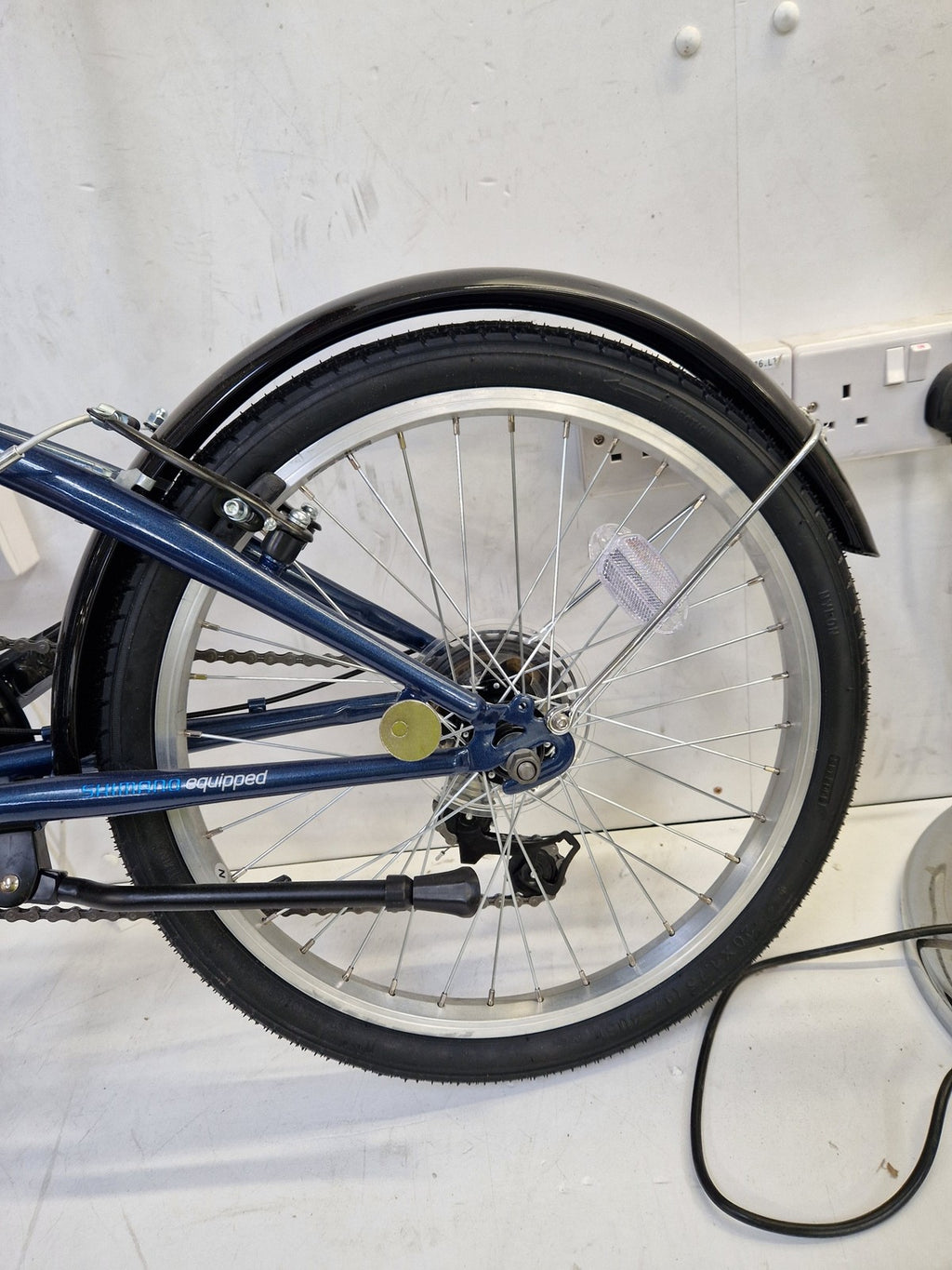 Apollo Transport 20in-Wheel 6-Speed Unisex Folding Bike - One Size - Navy A