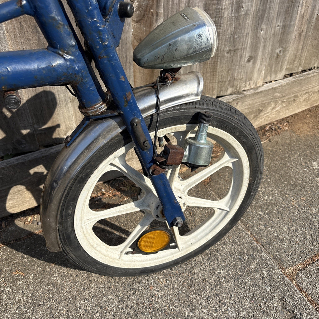 Vintage DI BLASI Folding Bike- Navy 4 Gears