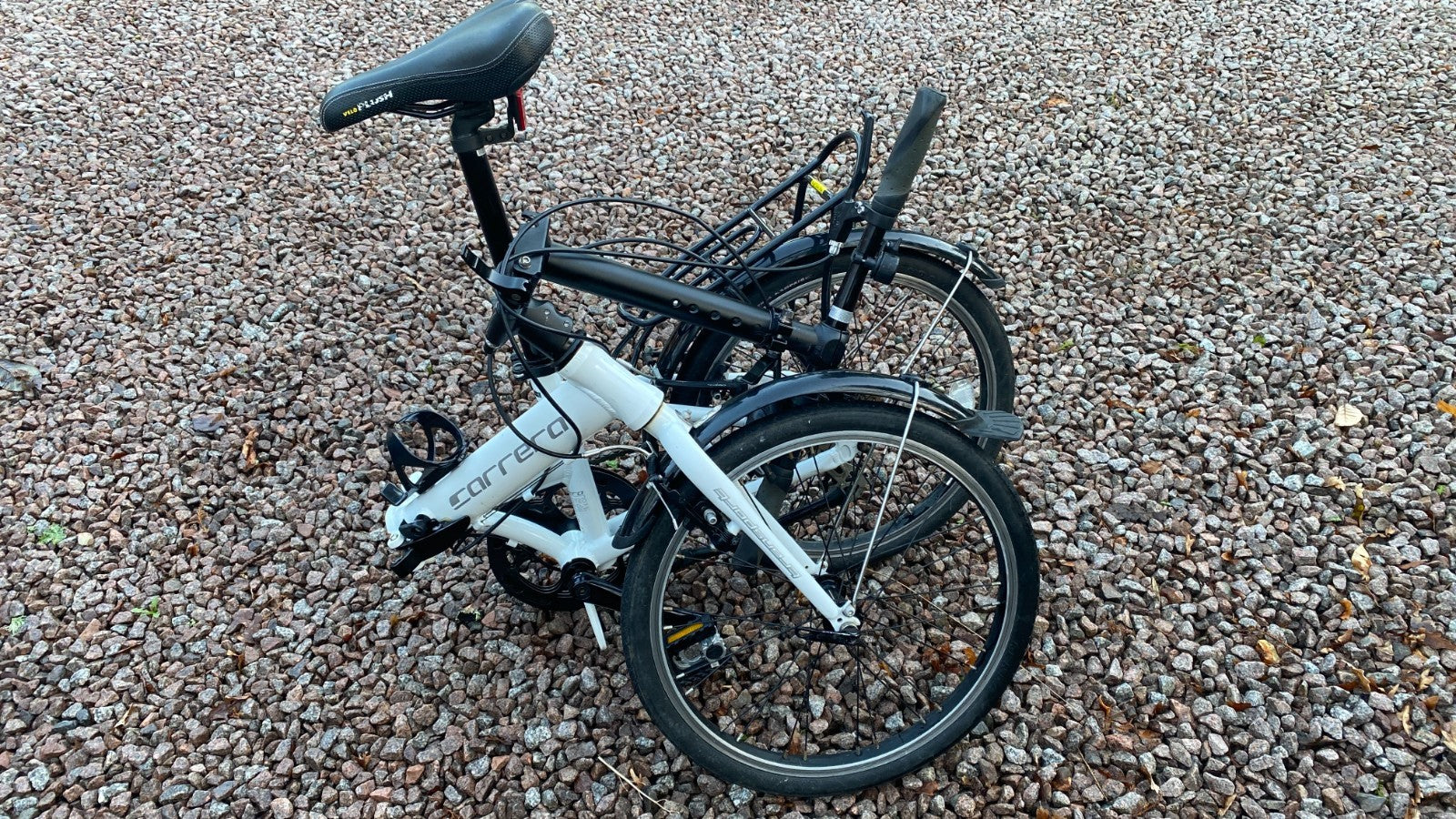 Carrera Transport 8-Gear Folding Bike Lightweight Aluminium