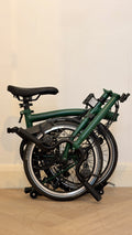 2022 Brompton C Line M6L Racing Green 6 Speed - Folding bike