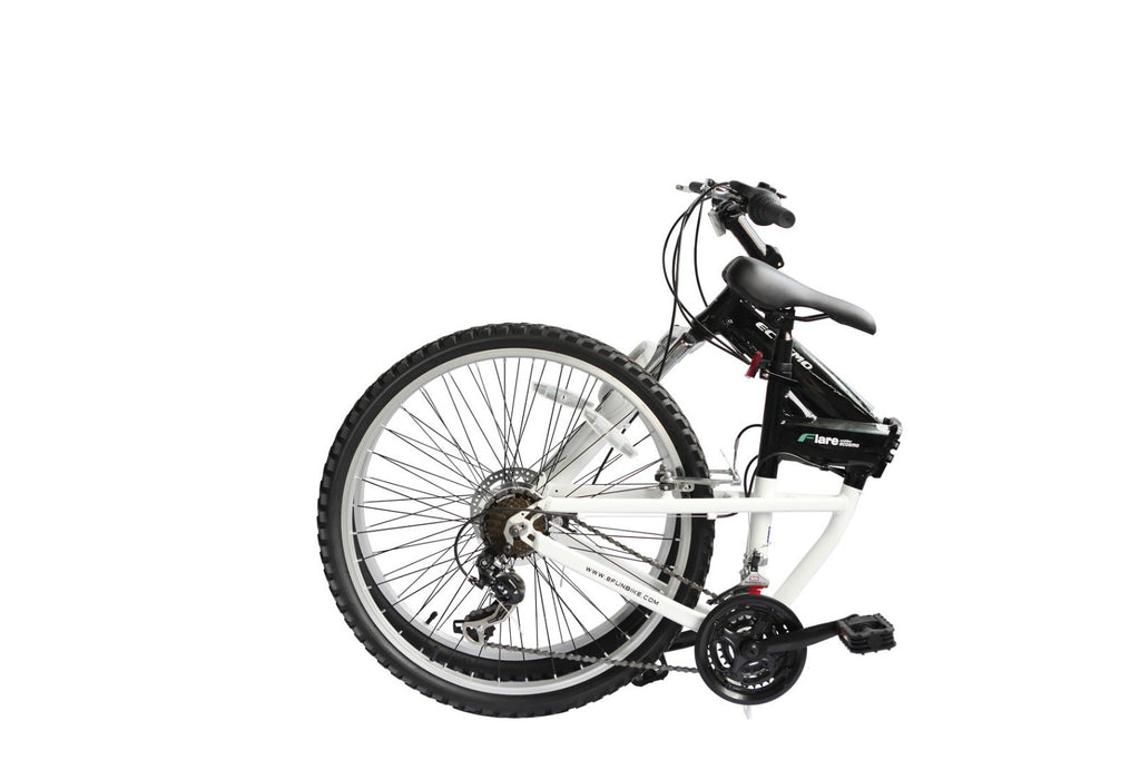 ECOSMO 26" Alloy Folding Mountain MTB bike,21 SP Shimano, Front Disc  -26AF18BL