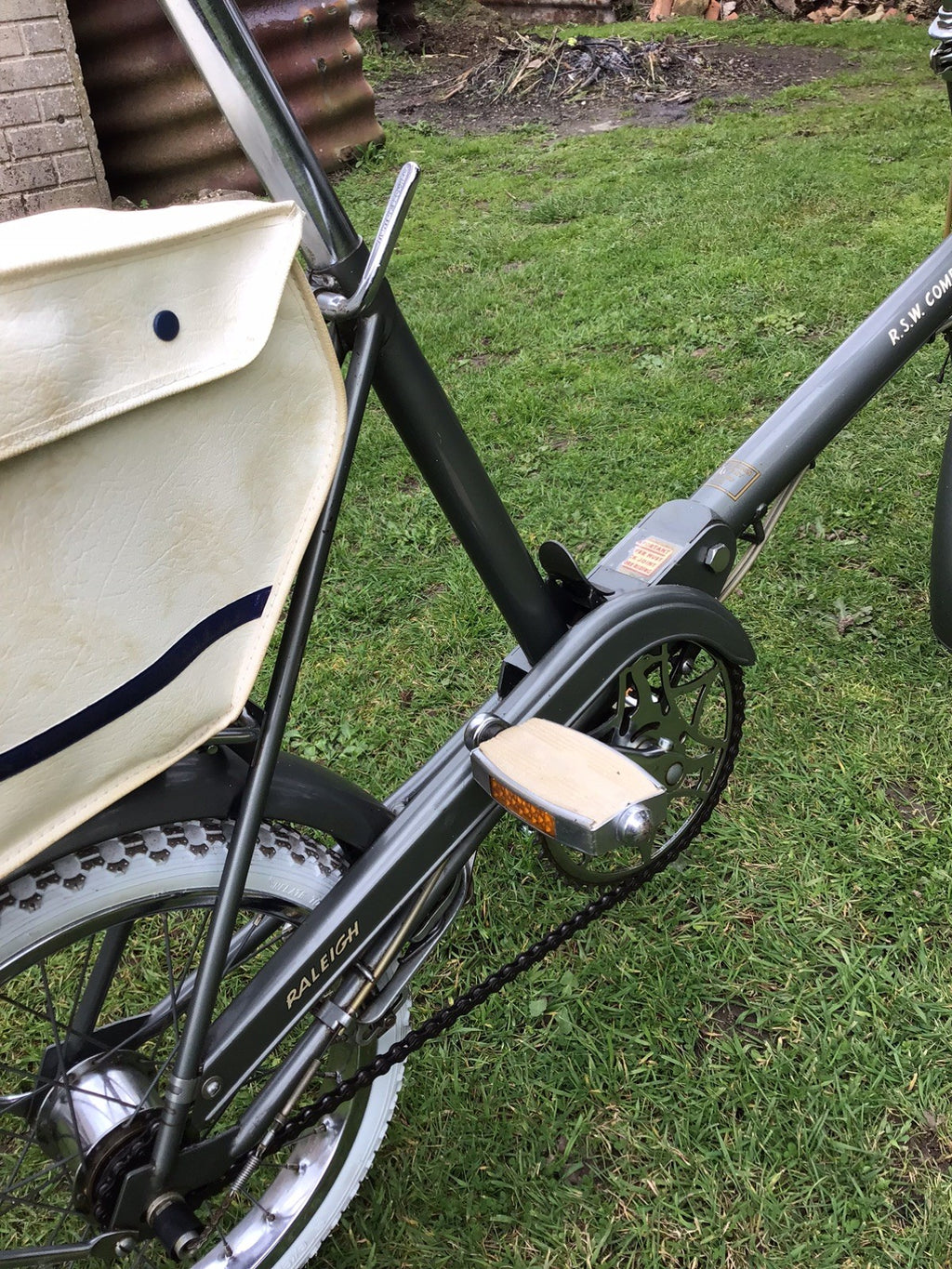RALEIGH RSW COMPACT FOLDING BICYCLE Unrestored Original Exceptional condition.