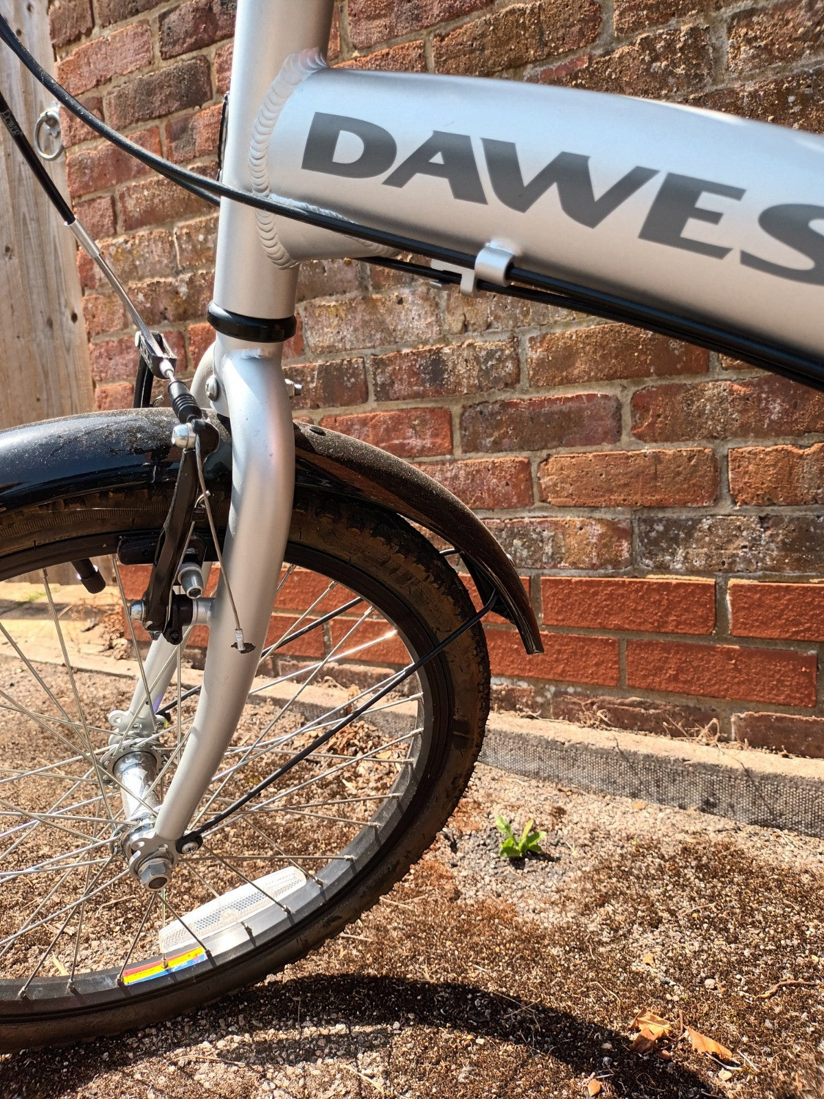 Dawes Diamond Folding Bike 20" Wheels Silver Great Condition
