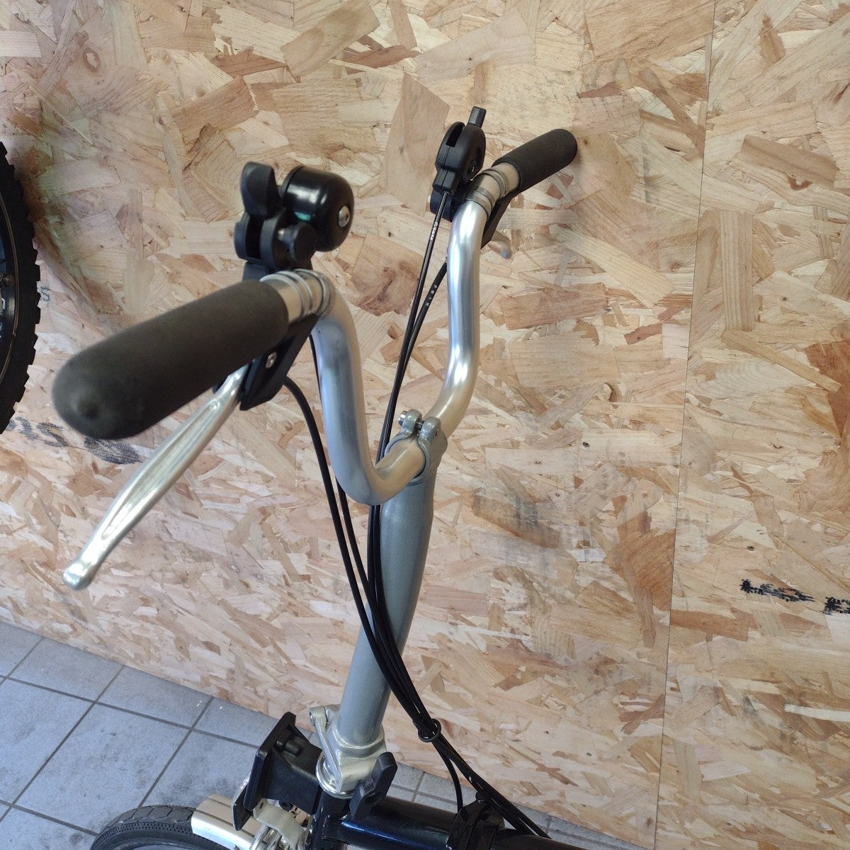 Brompton M6L 2007 Folding Bike Black Serviced Ready To Ride Six-Speed Hub Gear