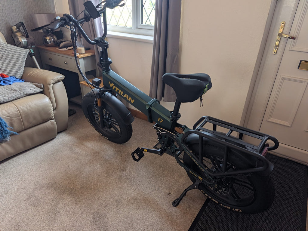 Vitilan I7 pro Folding Bike.