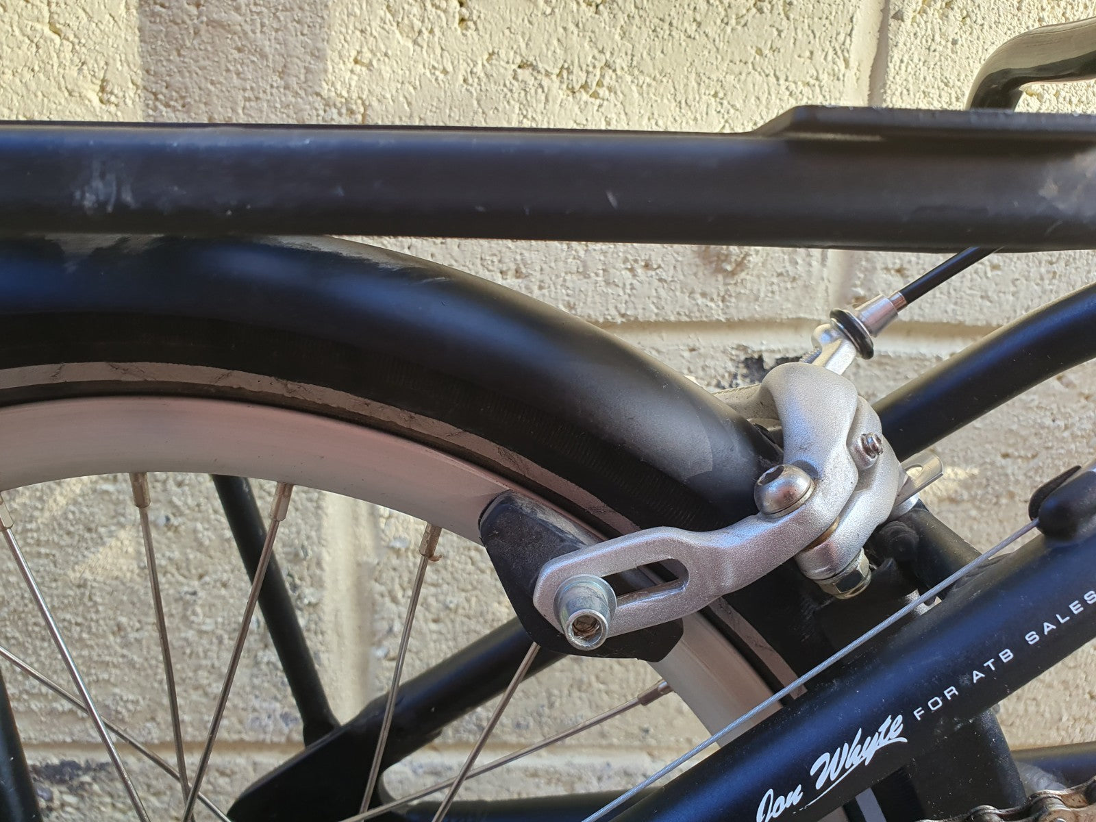 Mezzo D9  9-speed folding bicycle, black, very good condition, with carry bag.