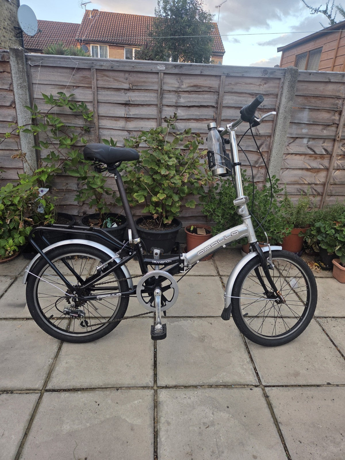 Apollo Folding Bike Aluminium Unisex Adults 20"