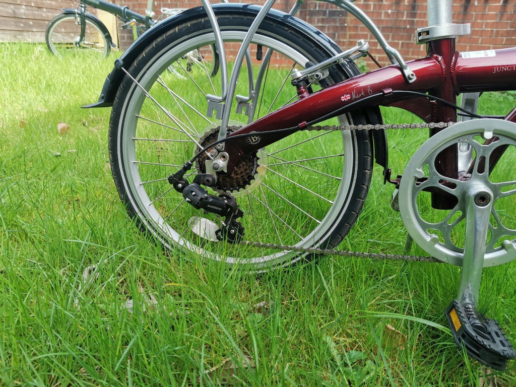 Bickerton Junction 1707 City Folding Bike 7 gears dynamo LED light
