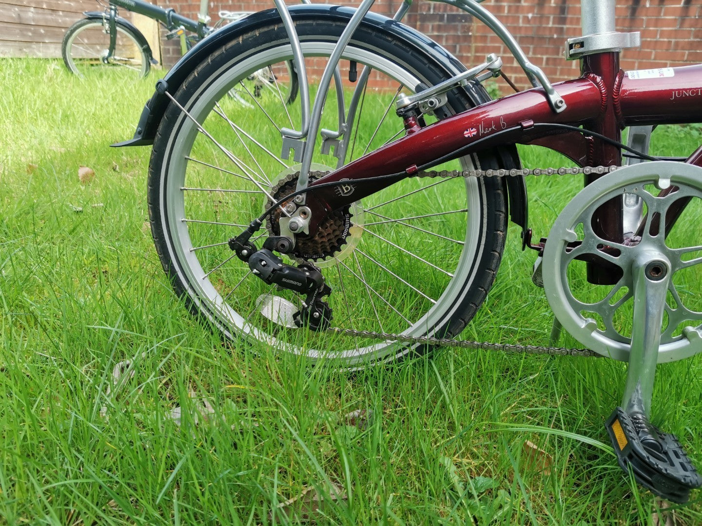 Bickerton Junction 1707 City Folding Bike 7 gears dynamo LED light