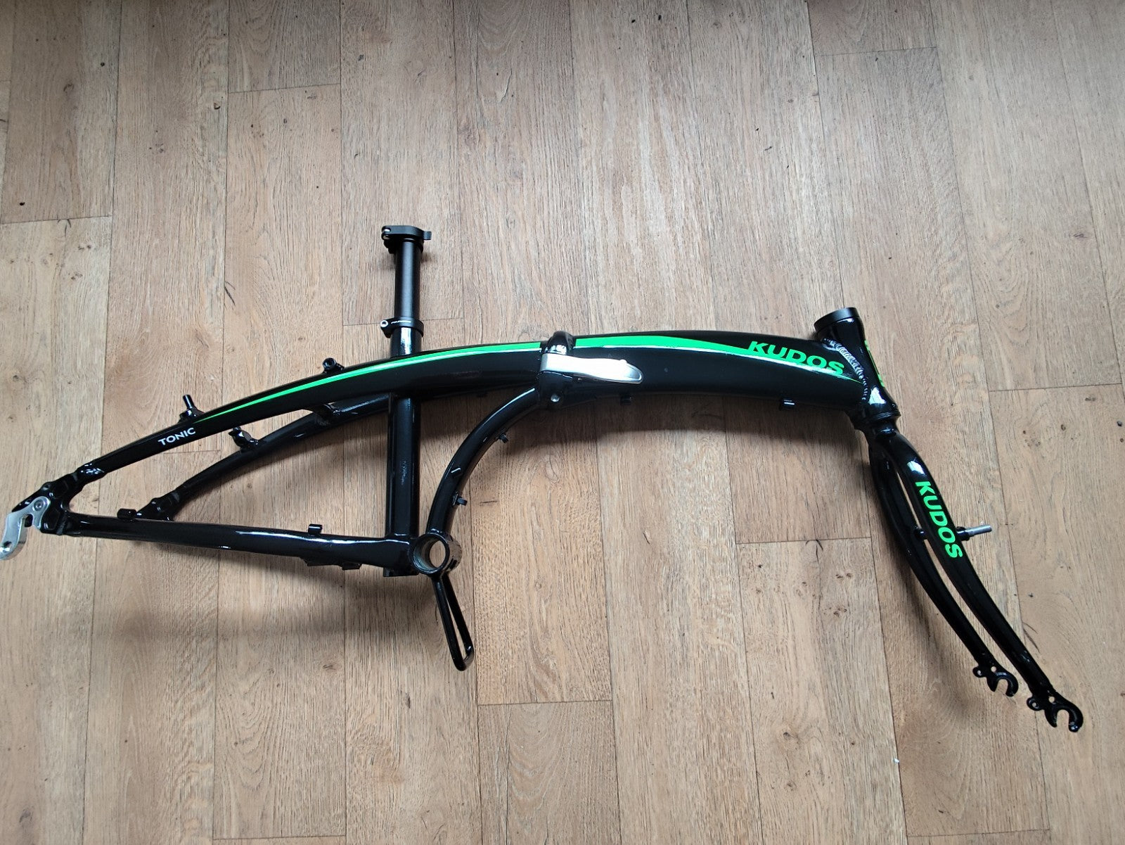 Kudos Tonic 20" Wheel Lightweight Aluminum Folding Bicycle Bike Frame & Forks