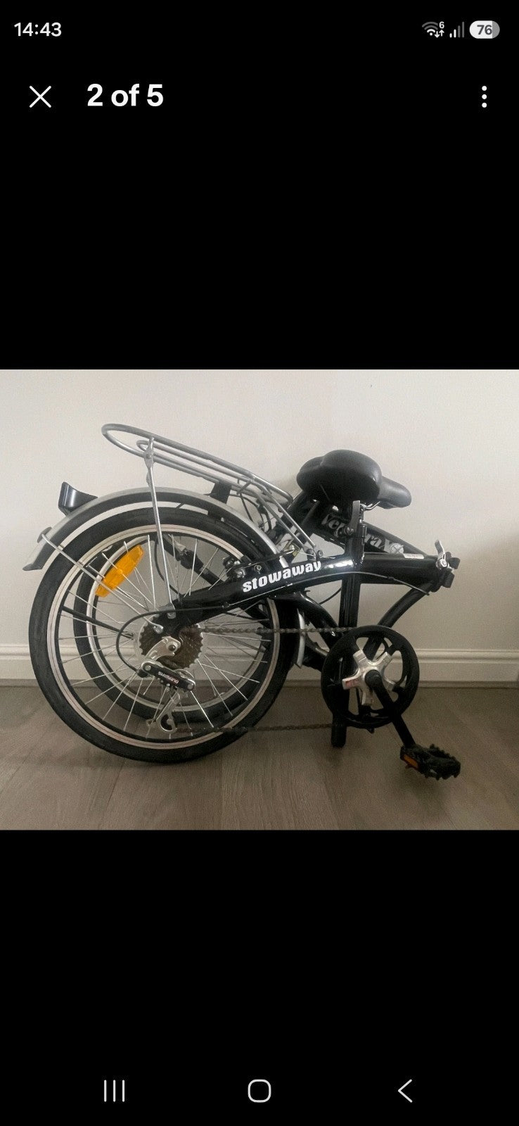 Ventura X Stowaway Folding Bike