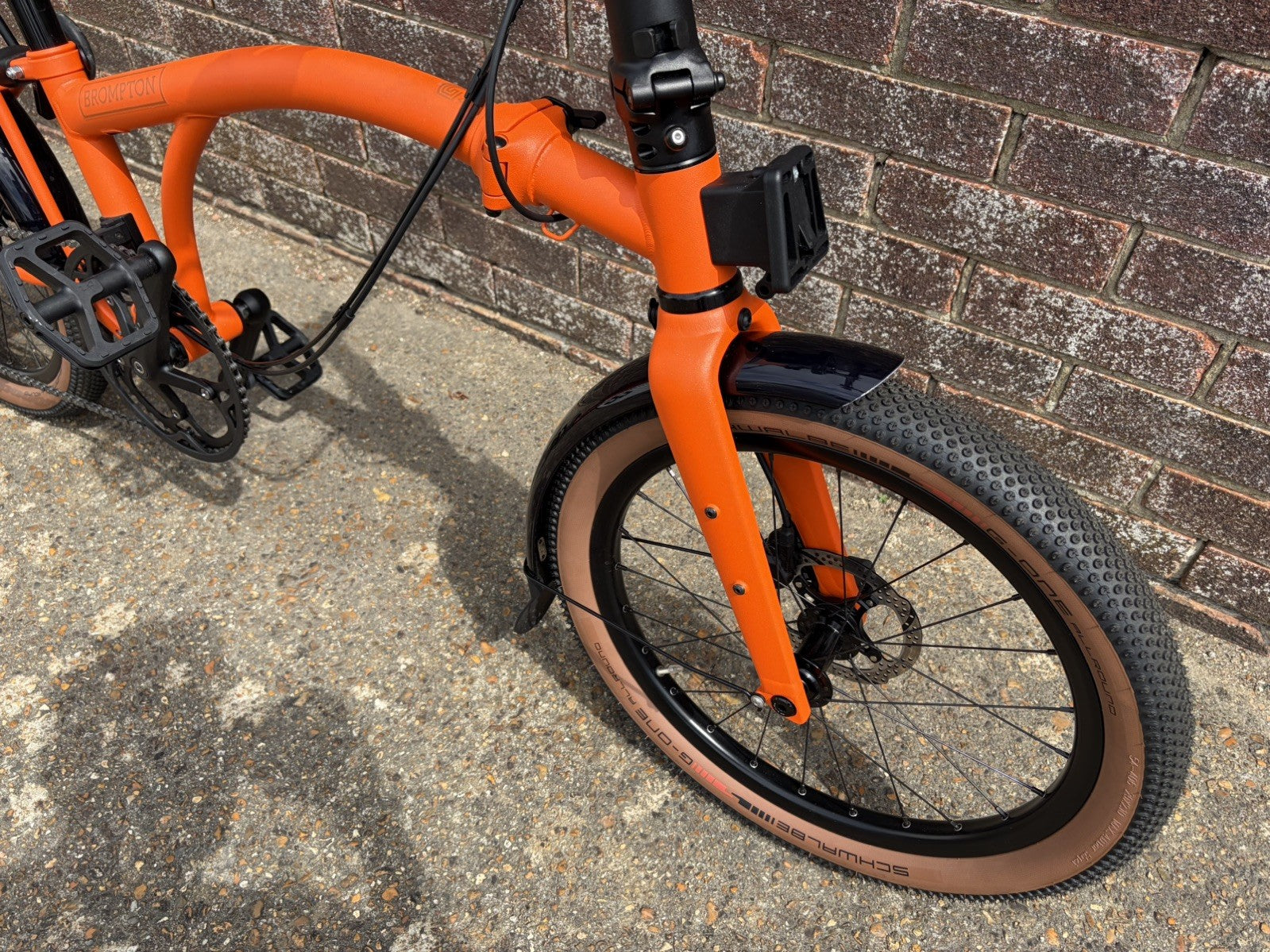 Brompton G Line Orange - Small Frame - 22 Miles Use Only