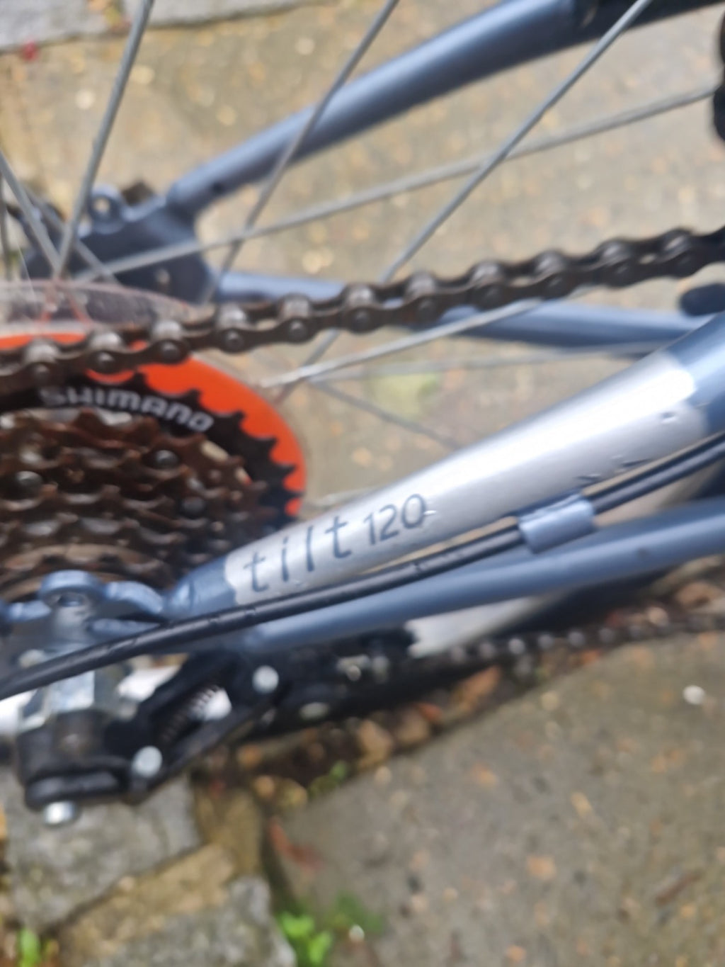 BTWIN Tilt 120 Grey Folding Bike