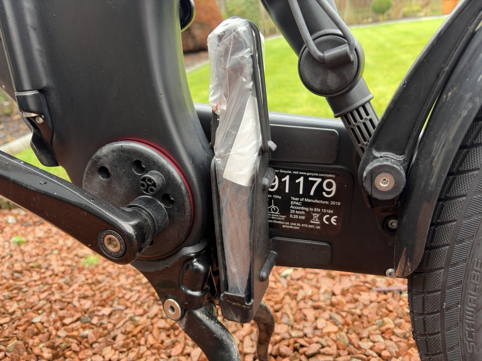 Gocycle GX  folding bike – low mileage – great condition