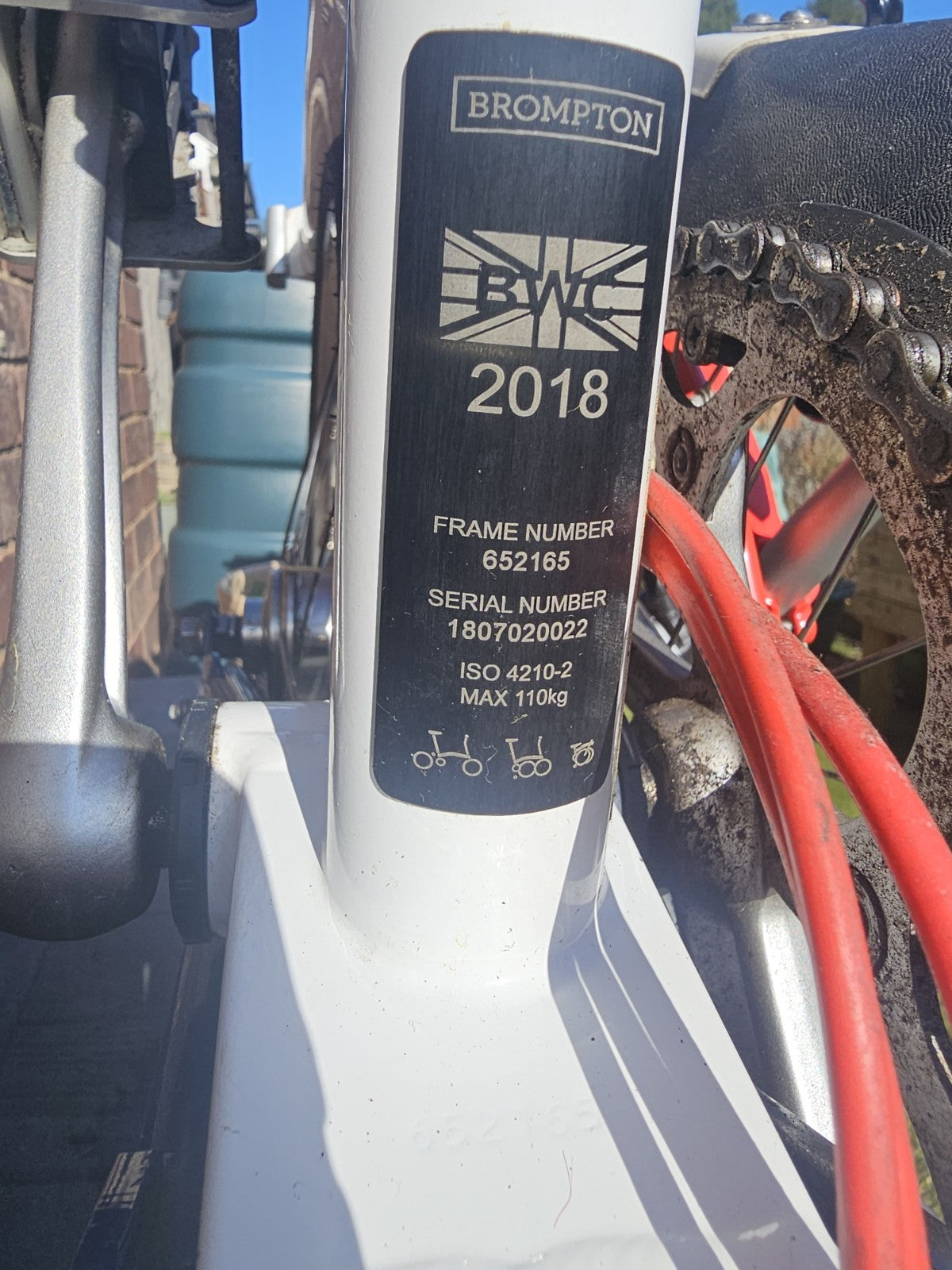 2018 Brompton BWC Ltd Edition