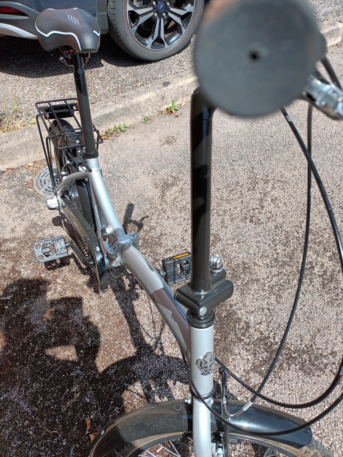 Dawes Diamond Folding Bike 20" Wheels Silver Great Condition