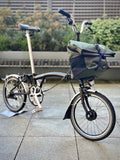 Brompton C Line M3L (3 Speed) Dynamo  2022 folding bicycle - Excellent condition