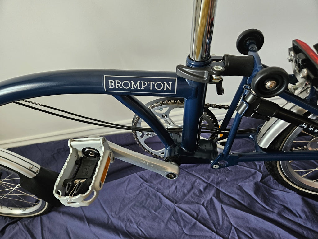 Brompton 3 Speed - C Line - M3L - Blue - excellent condition