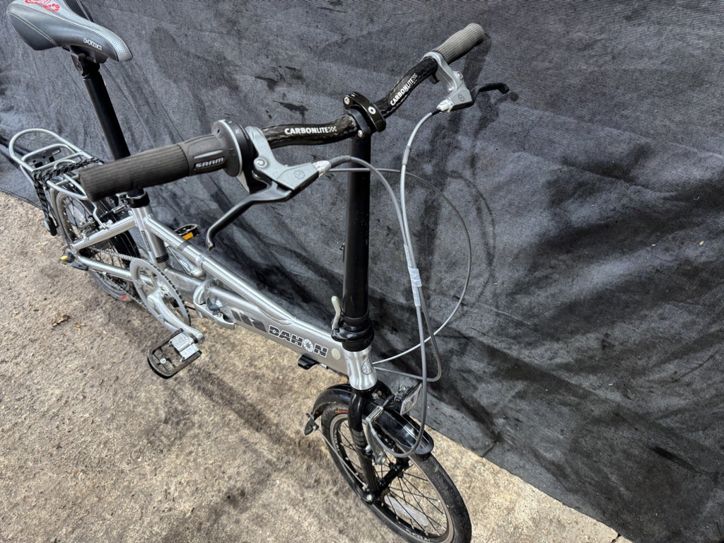 DAHON Presto Lite U6 Puro Aluminium Fold Up Bike Tracer Nacre Chinhaur￼