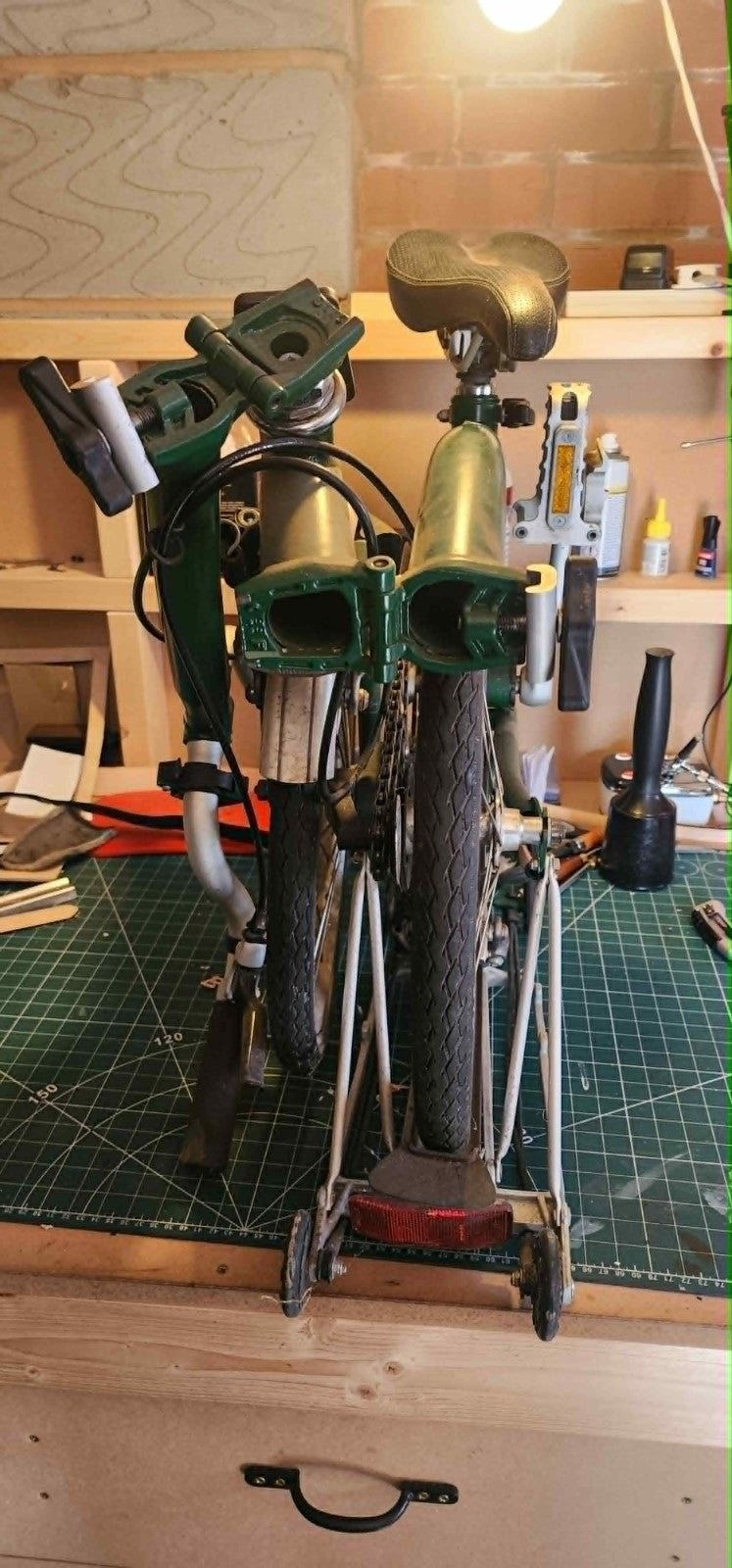 Brompton M6R Folding Bike – 2015 – Green
