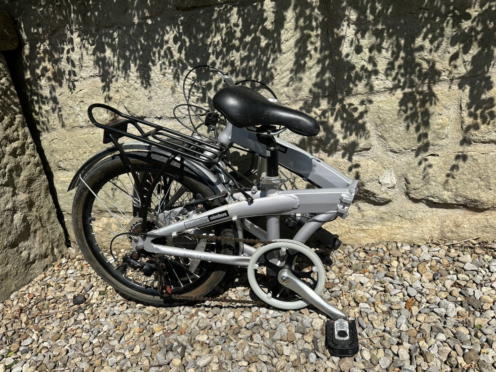 Claud Butler Nimbus Folding Bike - Lightweight Aluminium- Ready To Ride Bicycle