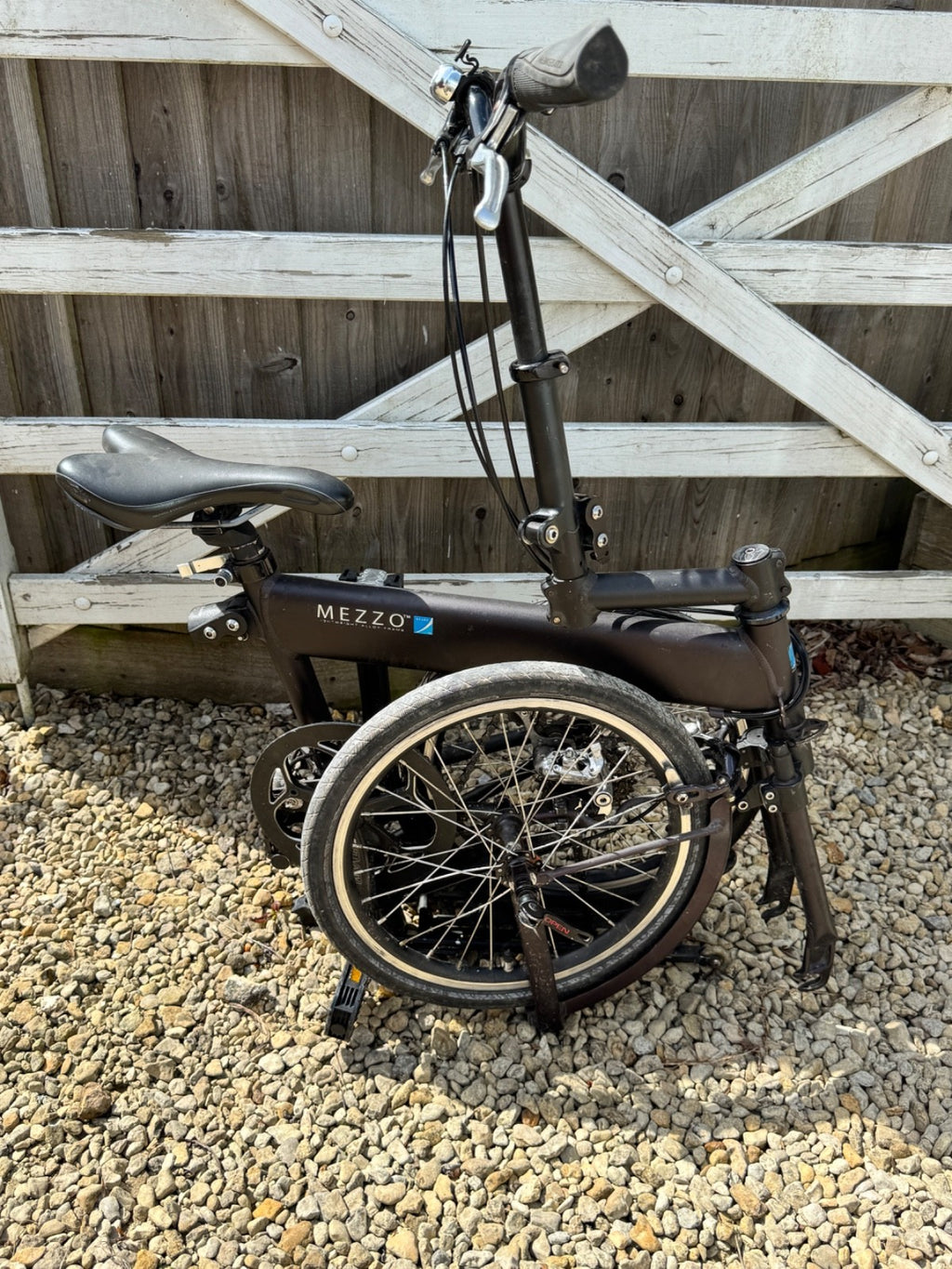 Mezzo D9 Folding Bicycle Cycle Bike with Lamaki:Lab carry bag