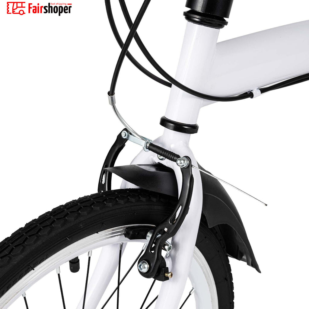 20" Folding Bike Adults Bicycle Lightweight Alloy Bicycle Folding City Bike UK