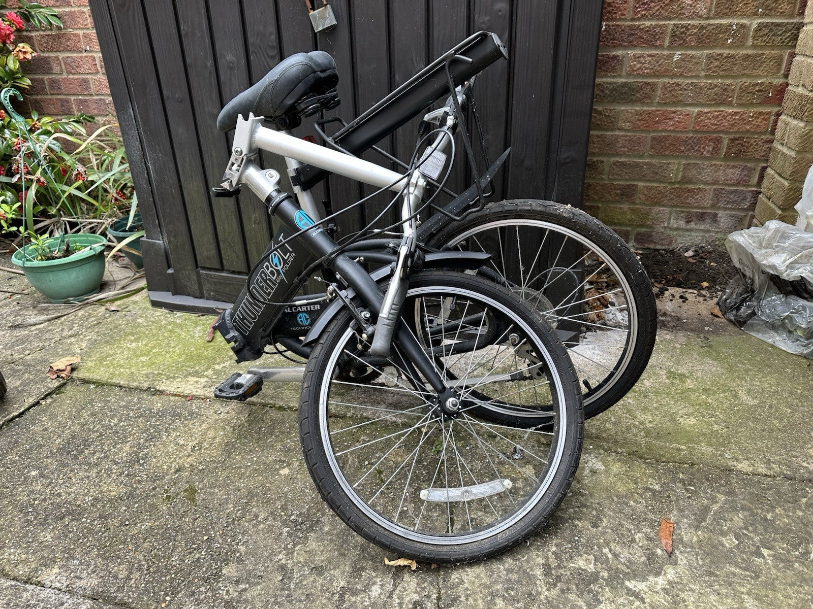 Two Rayleigh foldable bikes