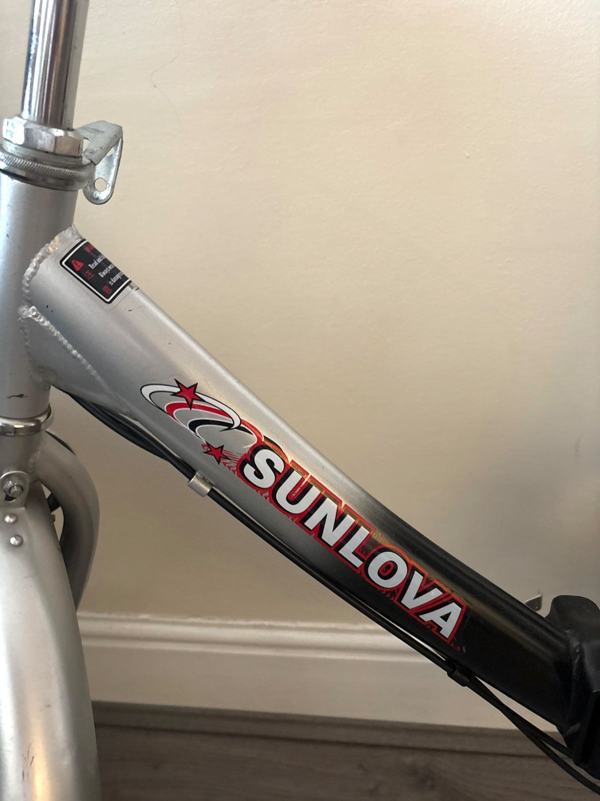 SUNLOVA Folding Bike 20” - Black and Grey