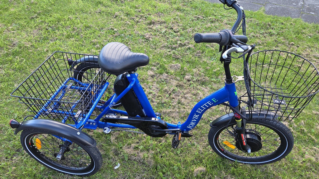 jorvik folding electric tricycle in superb condition Elite E Jete 20