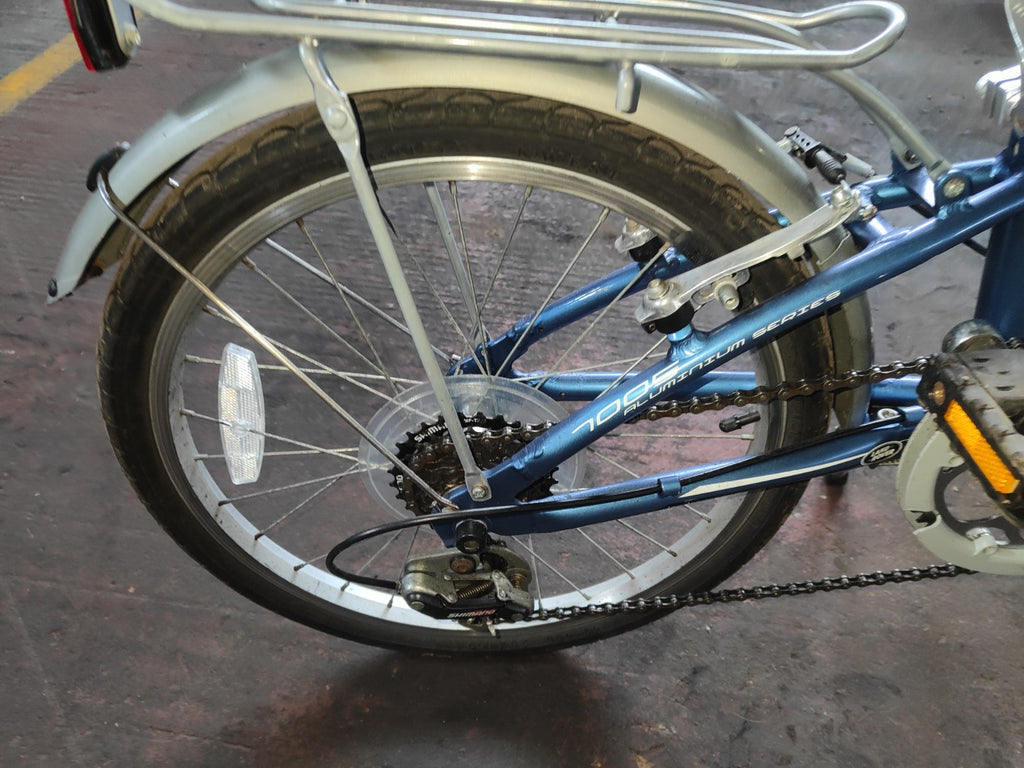 Land Rover City Lite Folding Bike 6 Speed , 7005 Aluminium Frame & Carry Bag