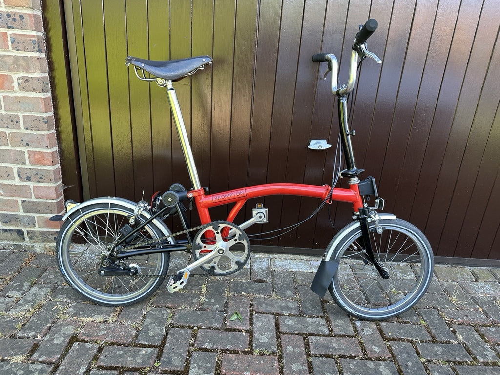 Fully Restored And Updated Classic 1992 Brompton L3 M3L 3 Speed With Brooks