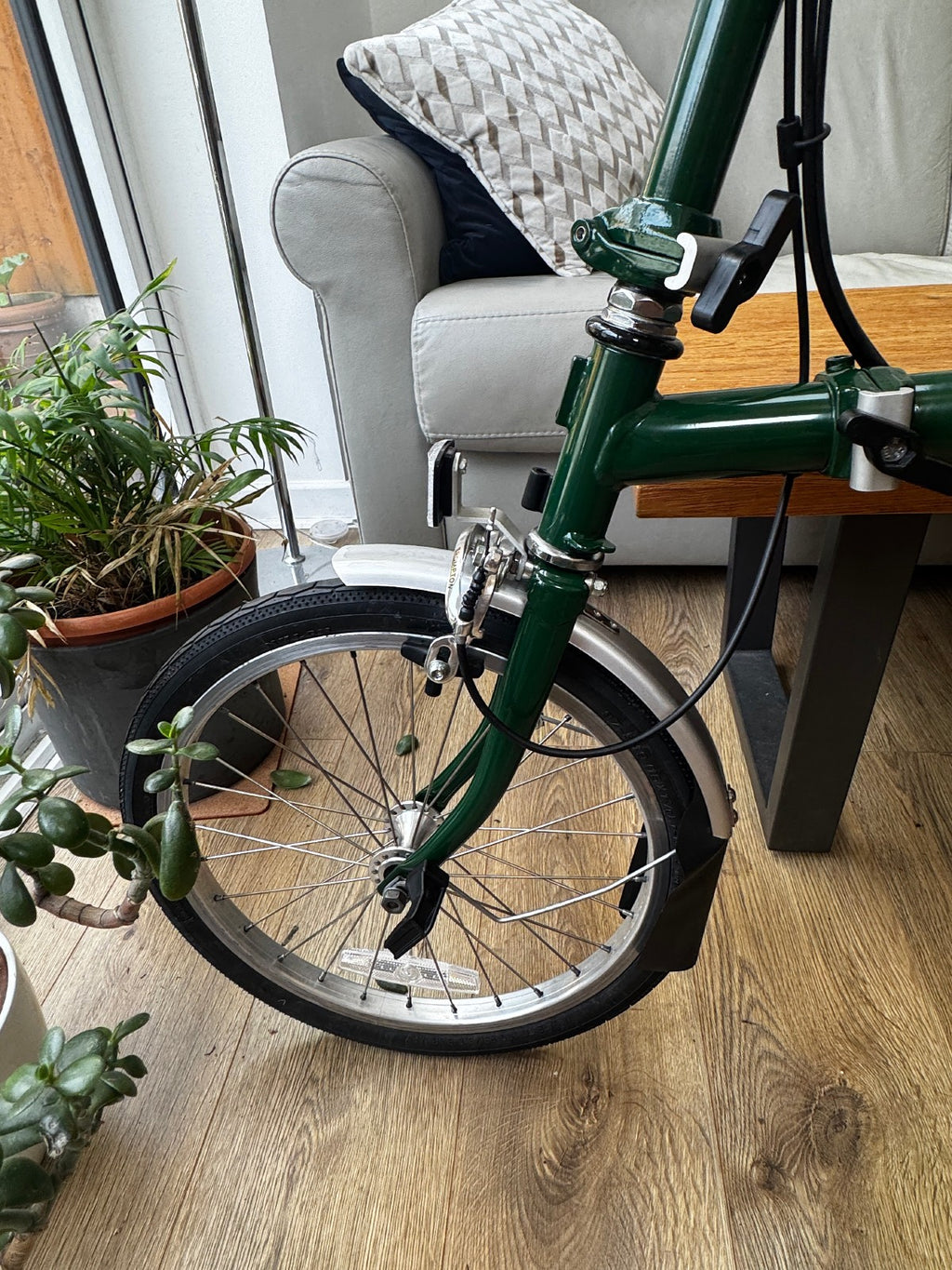 Classic 6-Speed Brompton Folding Bicycle B - Racing Green - MINT