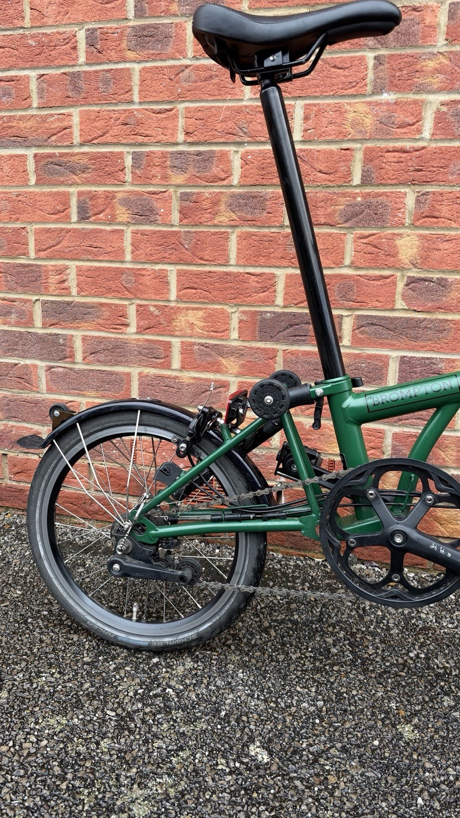 2023 brompton c line 6 speed british racing green